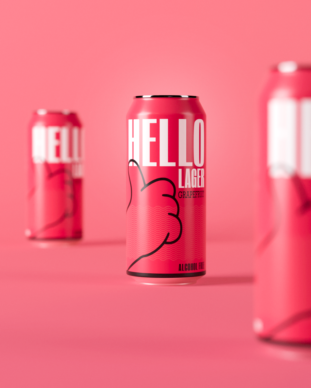 HELLO Lager - Grapefruit