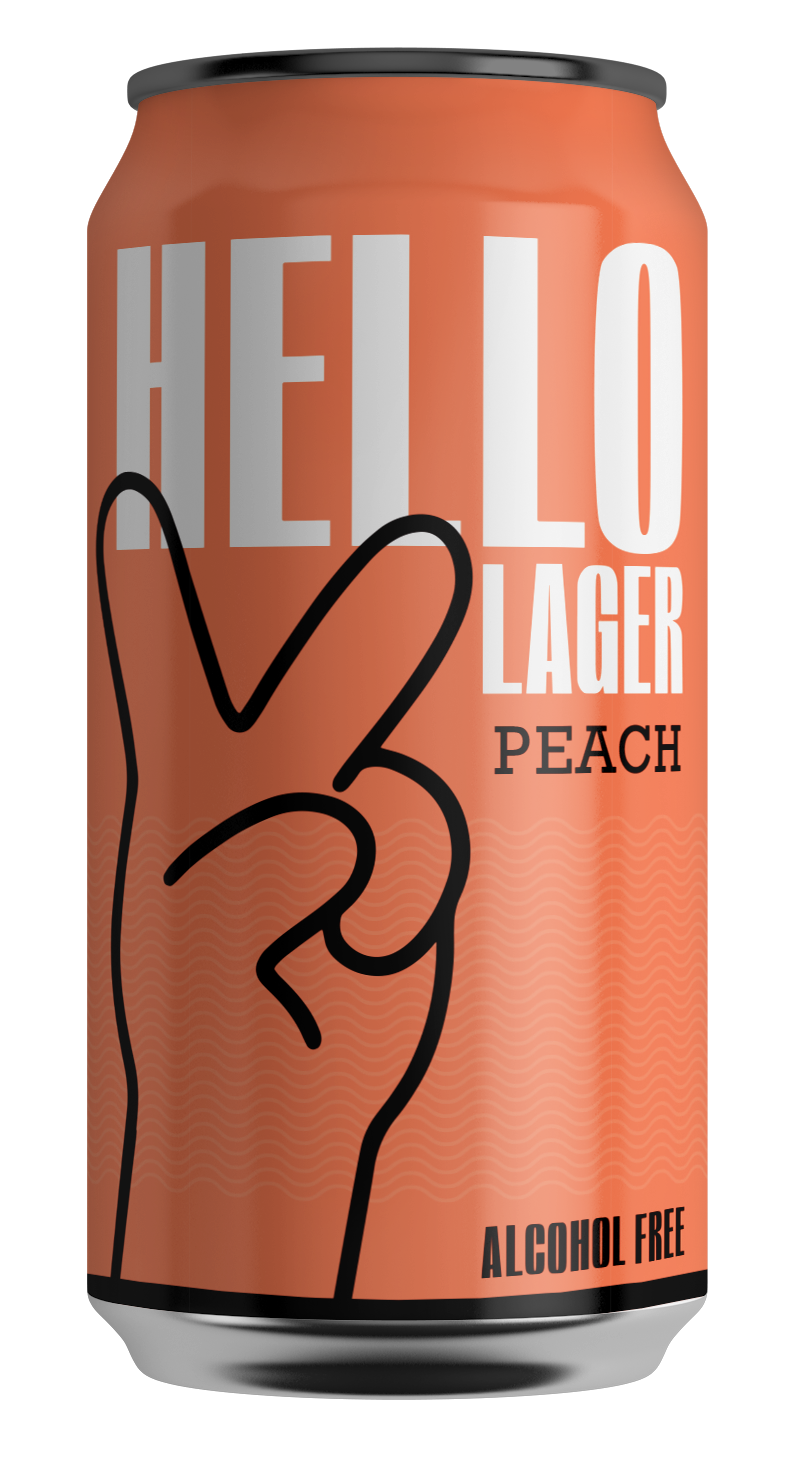 HELLO Lager - Peach