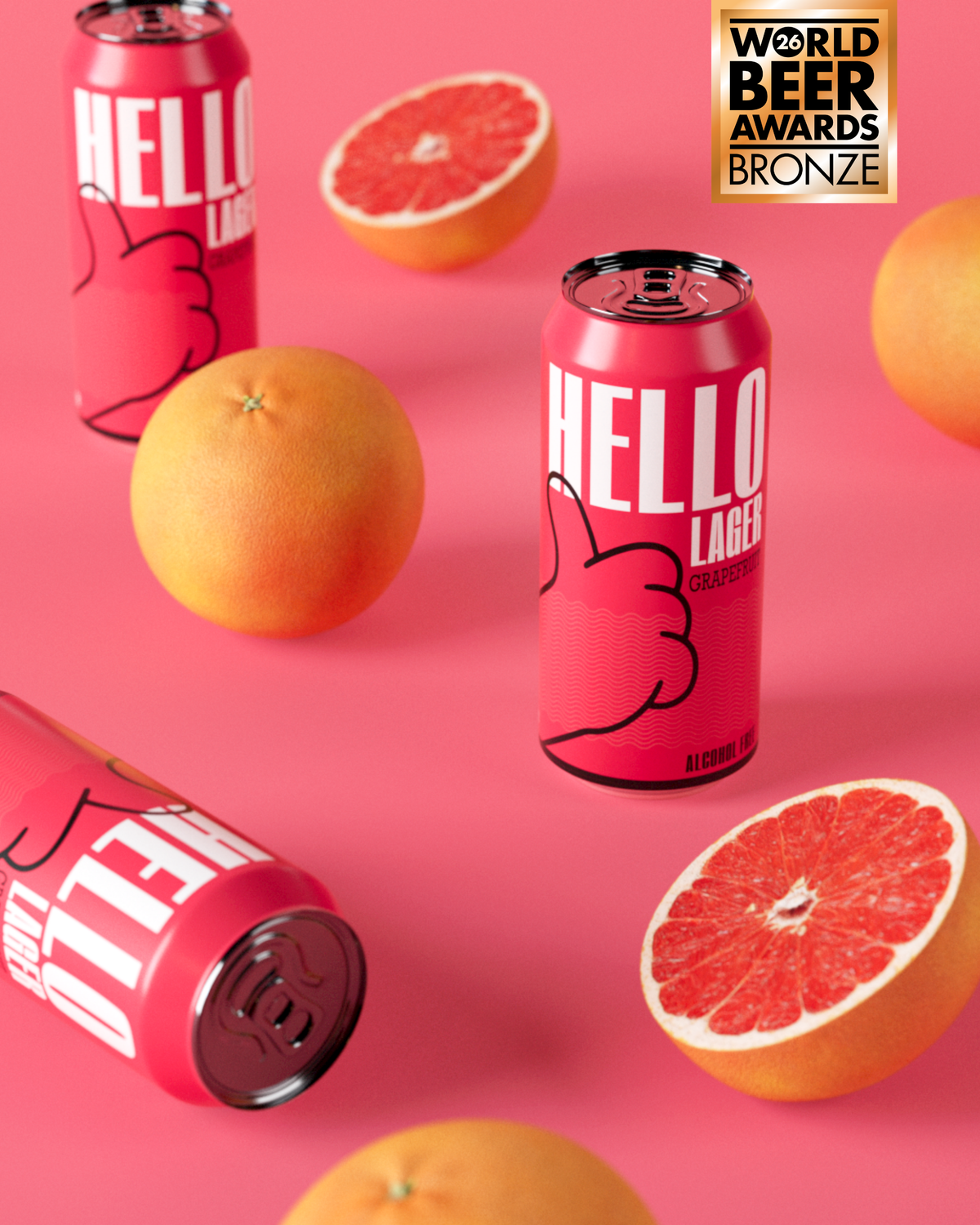 HELLO Lager - Grapefruit x6 PACK